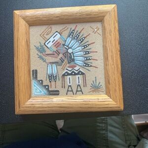 Navajo sand painting